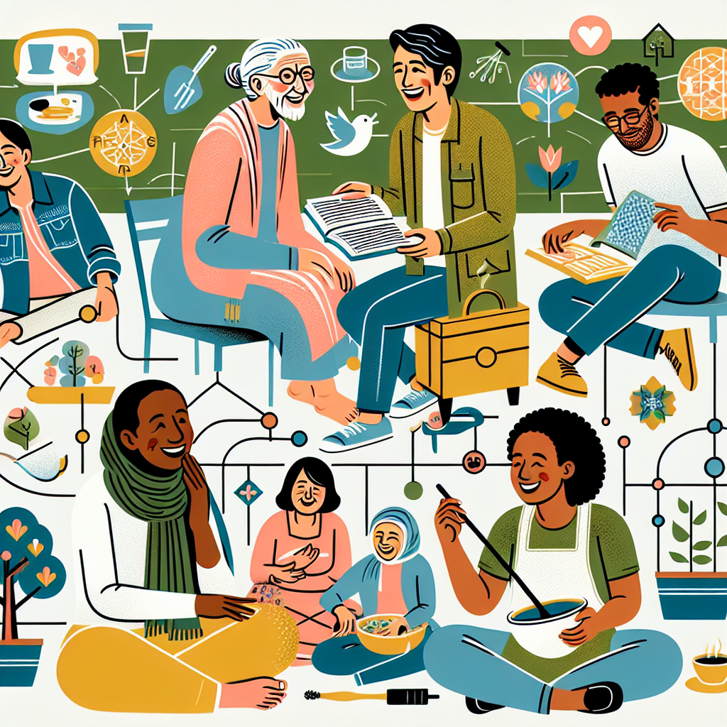Building Supportive Social Networks for Lasting Happiness