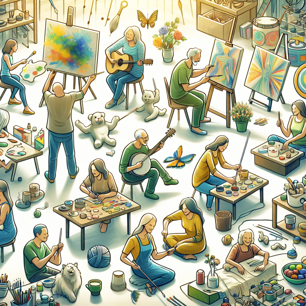 Finding Your Creative Outlet: How Hobbies and Artistic Pursuits Lead to Fulfillment