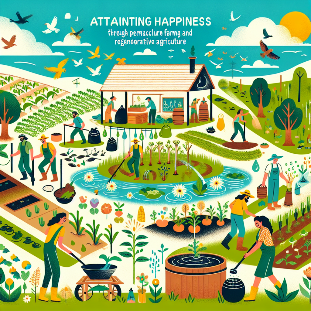 Achieving Happiness Through Permaculture Farming and Regenerative Agriculture