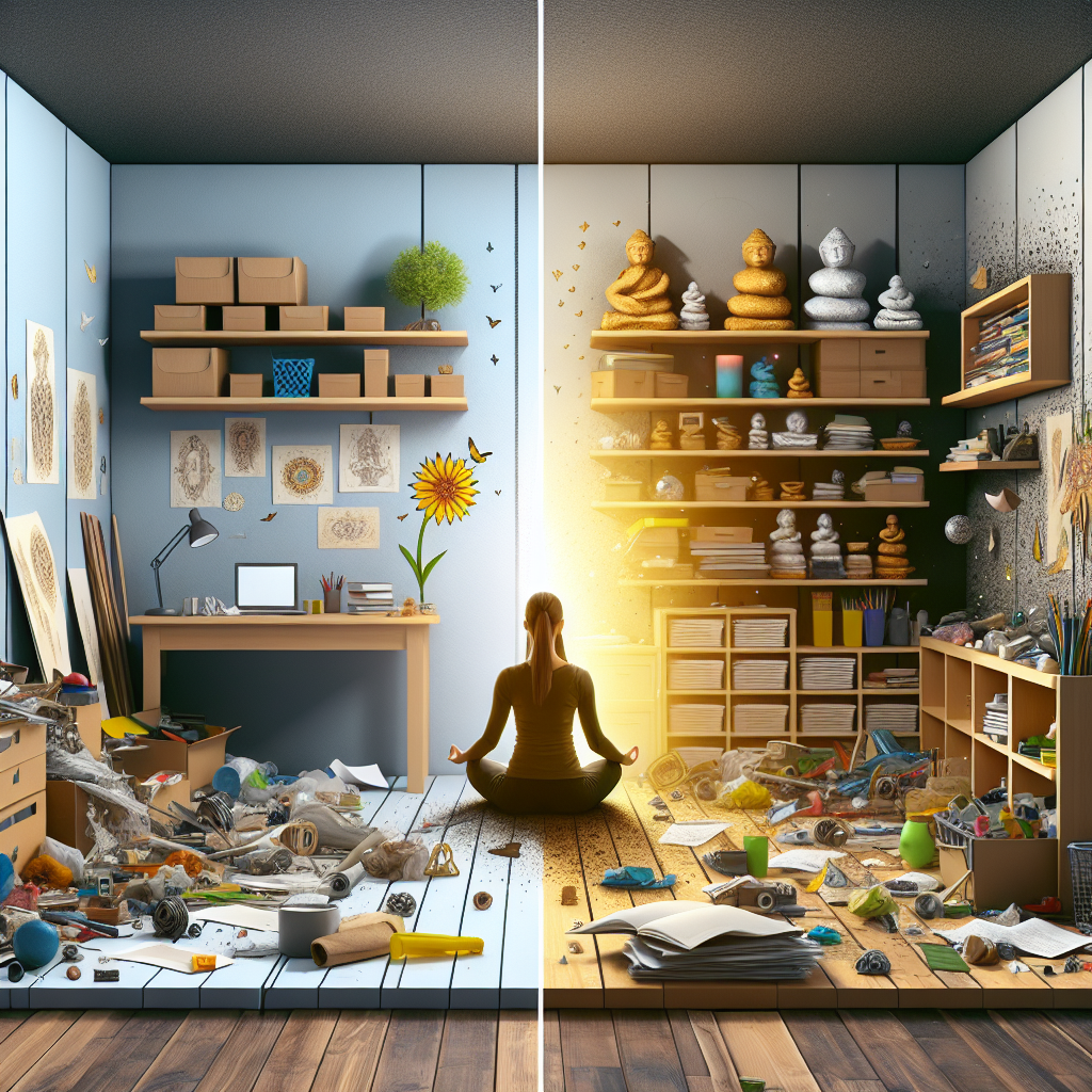 The Power of Decluttering: Organizing Your Space and Mind for Happiness