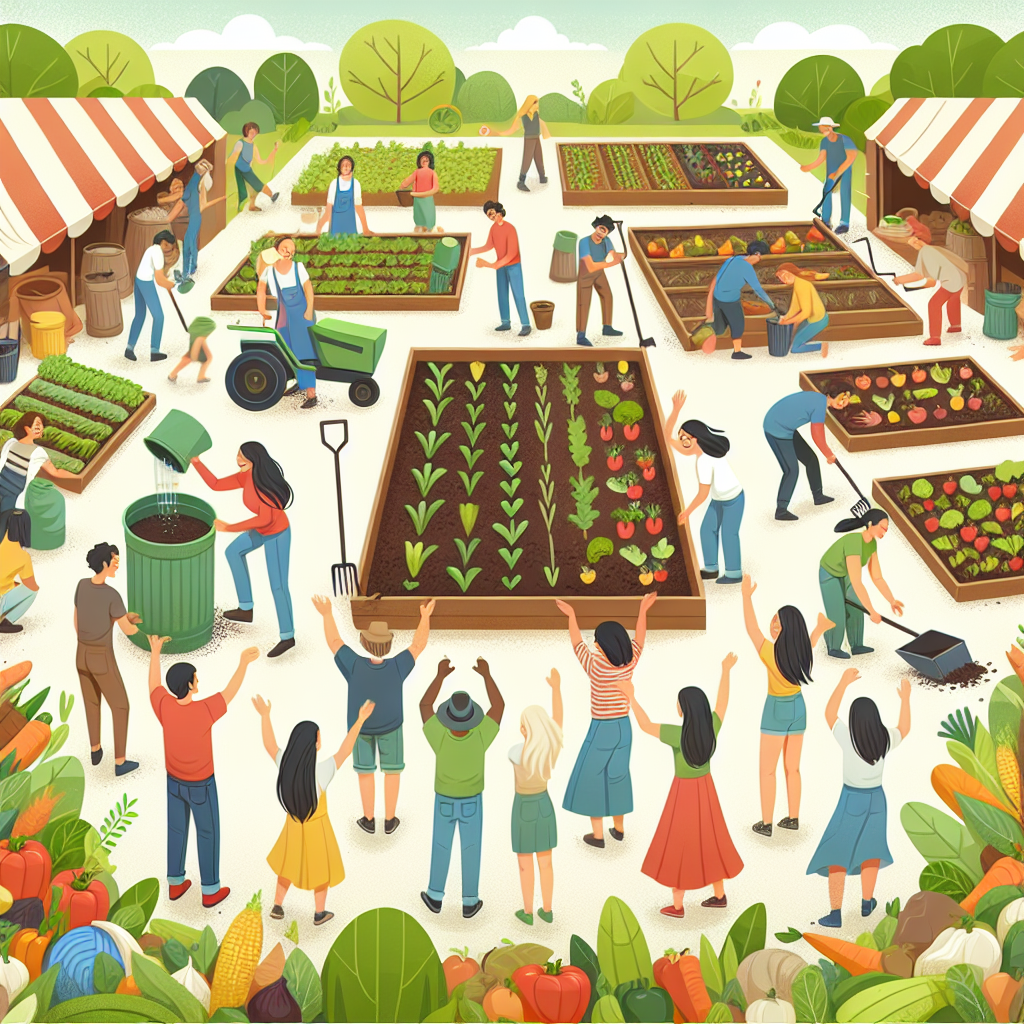 Achieving Happiness Through Sustainable Agriculture and Community Gardens