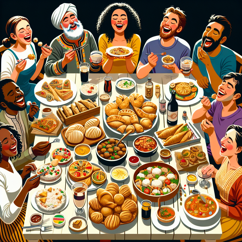 The Joy of Cultural Exchange Through Culinary Adventures and Food Exploration