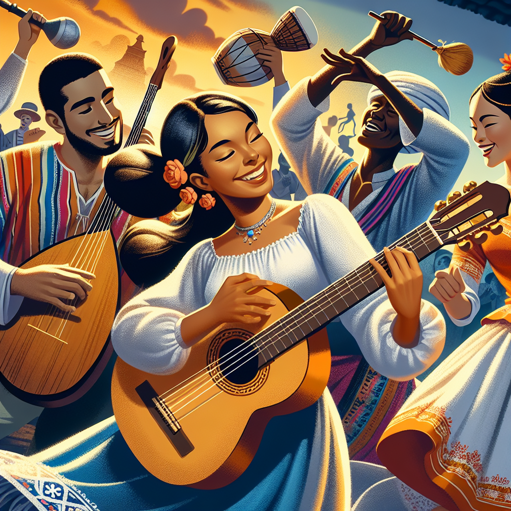 The Joy of Cultural Exchange Through Traditional Music and Dance