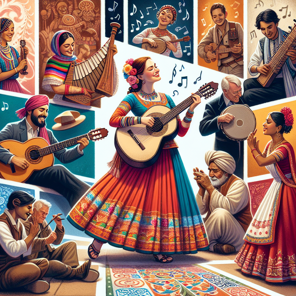 The Joy of Cultural Exchange Through Traditional Music and Dance