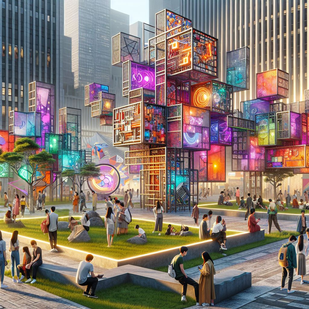 The Impact of Outdoor Art Installations in Urban Spaces: Creativity and Connection