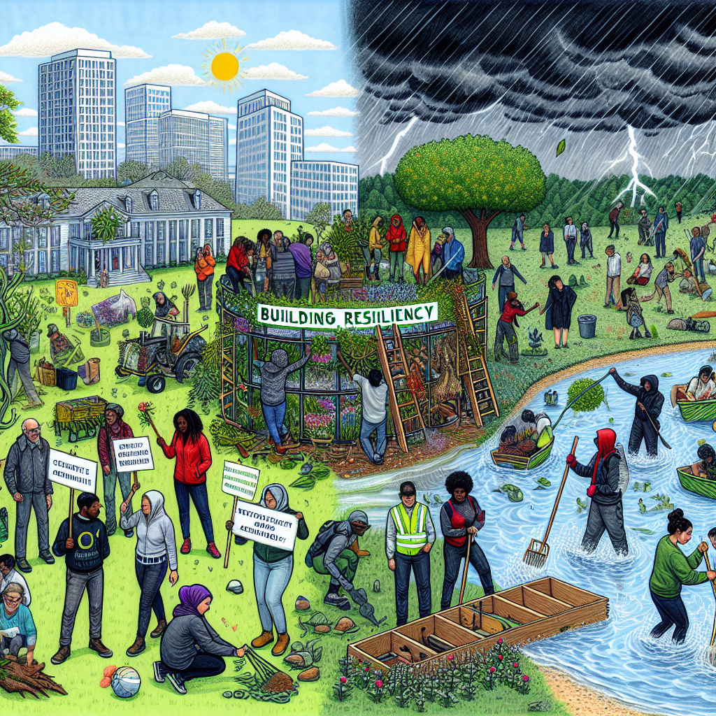 Building Resilience Through Participation in Climate Change Activism