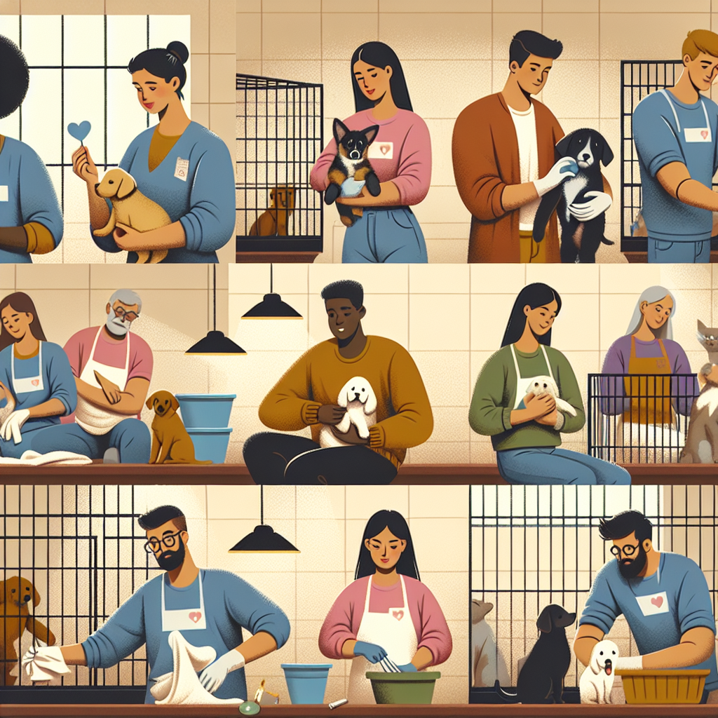 Building Resilience Through Volunteering in Animal Shelters