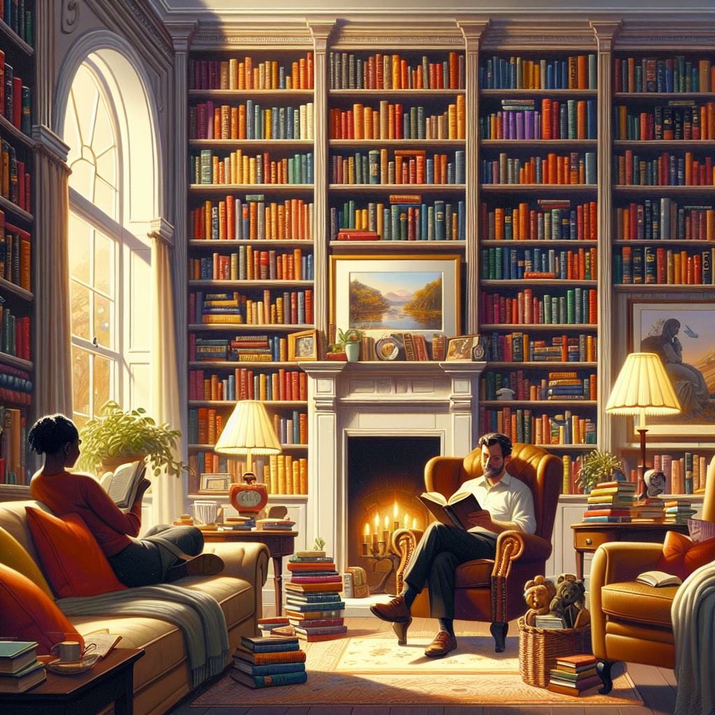 The Joy of Cultivating a Home Library and Reading for Pleasure